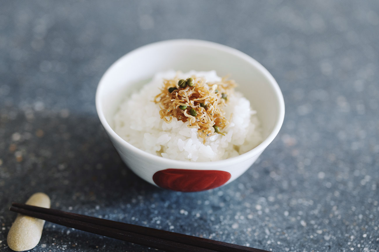 Chirimen Sansho (Baby sardines with Japanese pepper) Honke Owariya